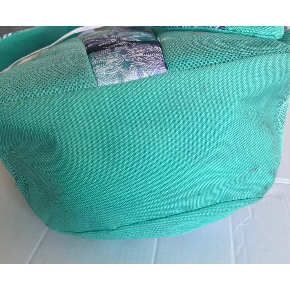 High Sierra Backpack in Aqua Blue Green Purple Hiking School Travel Laptop Gym‎